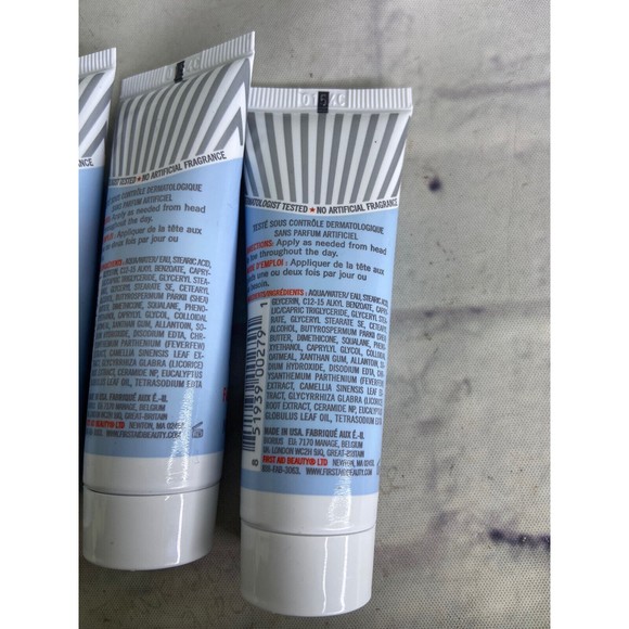 First Aid Beauty FAB Ultra Repair Cream Intense Hydration 1oz Travel Size Lot - Picture 4 of 4